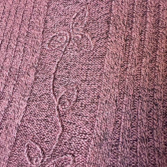 Soft Pink Ribbed Cowl Neck Sweater - Picture 2 of 10